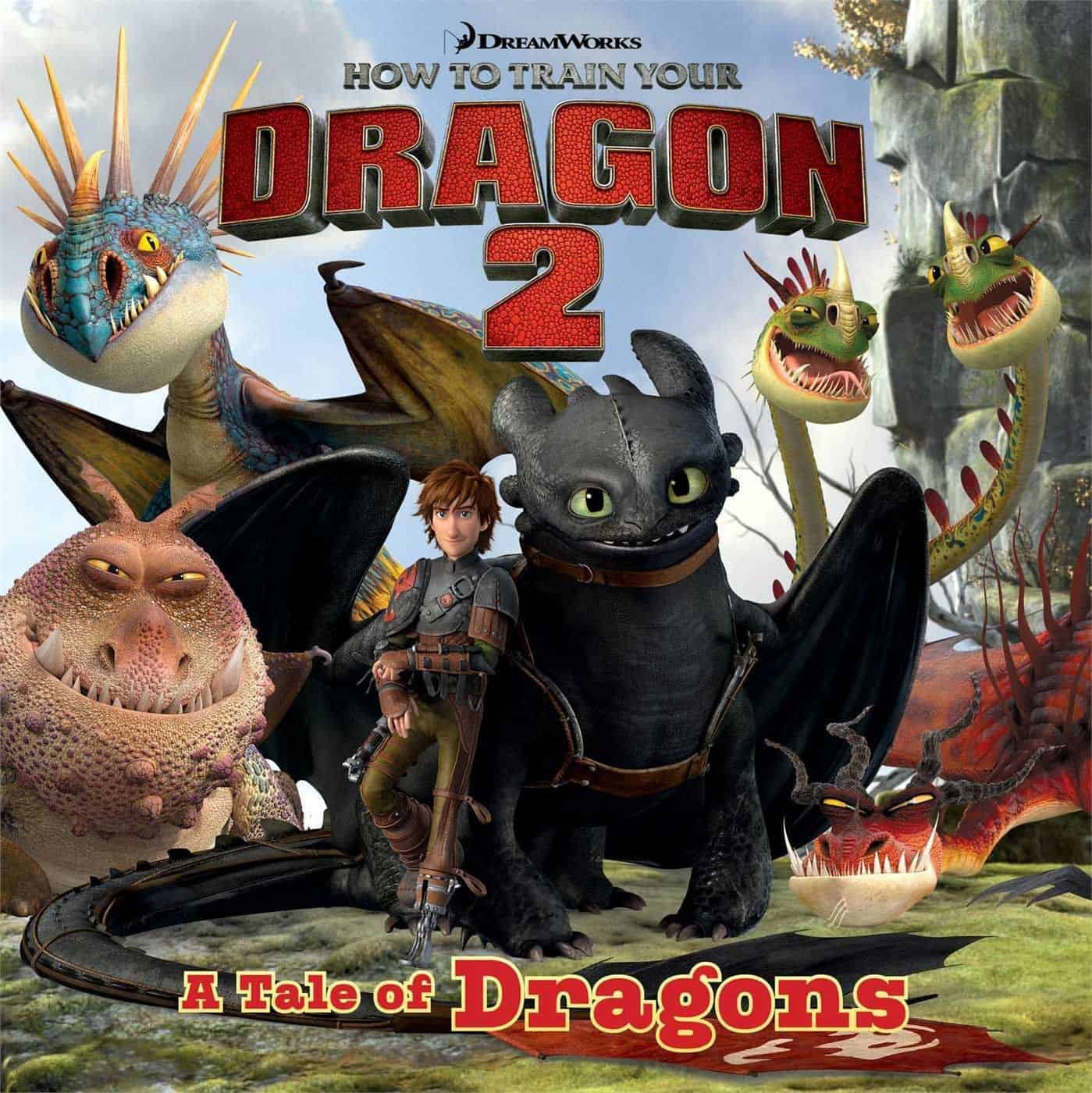 How to Train Your Dragon 2 Storybook - Biblioteca lui Lucas